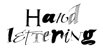 Hand-lettering